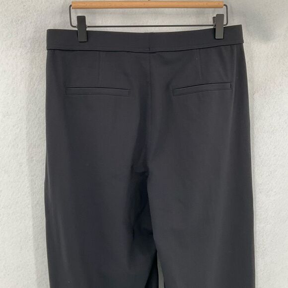 NWT Halara Black Flex High Waisted Pocket Straight Leg Work Pants Sz Large Tall - Picture 8 of 10